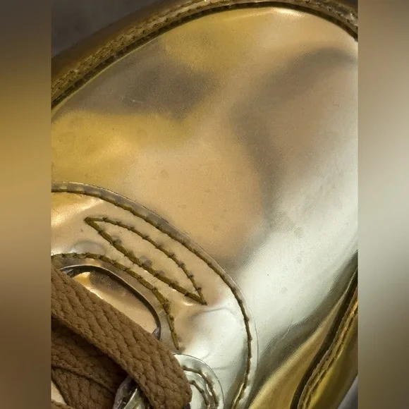 Nike WMNS Air Max 1 SP Liquid Gold Sneakers (616170-700) - Picture 5 of 10